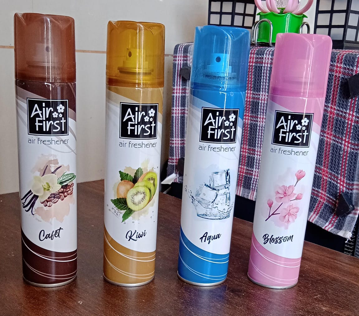 Air Freshener | Used In Office, Home, Hotels, Banquets, Carpet Etc, Room Spray Air Freshener, Mix Fragrance Lemon, Kiwi, Blossom, Aqua, Cafet (300 Ml Approx / 1 Pc) Air Freshener | Used In Office, Home, Hotels, Banquets, Carpet Etc, Room Spray Air Freshener, Mix Fragrance Lemon, Kiwi, Blossom, Aqua, Cafet (300 Ml Approx / 1 Pc)